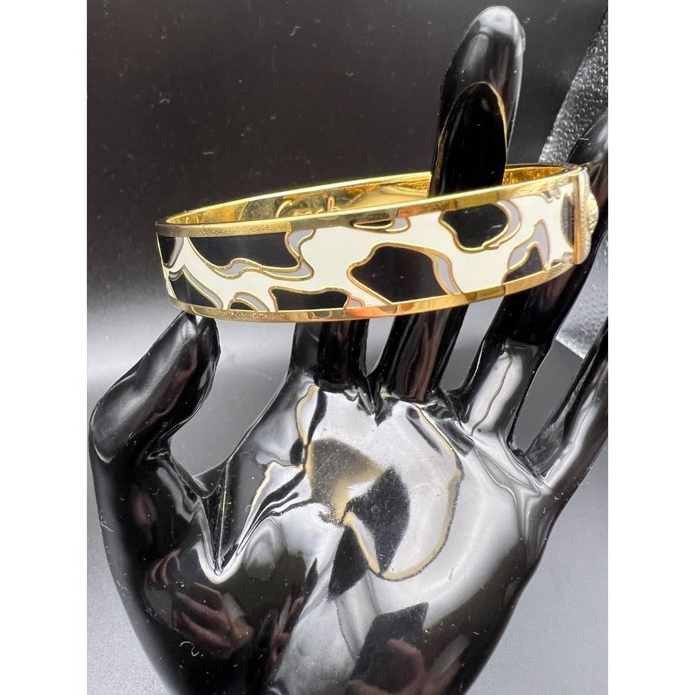Coach Animal Print Bangle Bracelet